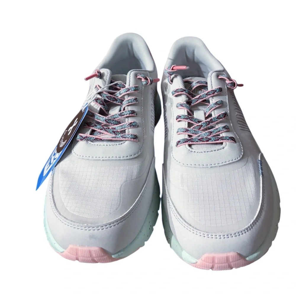 Hey Dude SIROCCO ALTA Lace Up Sneakers friendship laces Dawn Blue Multi New‎ - Picture 3 of 8